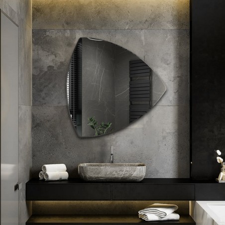 Miroir de salle de bains triangulaire - KARO
