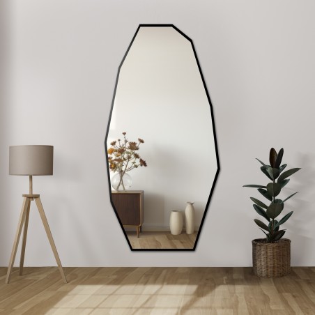 Miroir décoratif avec une forme organique pointue dans un cadre - PIRYT IN A FRAME