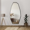 Miroir décoratif avec une forme organique pointue dans un cadre - PIRYT IN A FRAME
