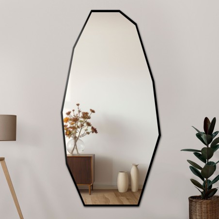 Miroir décoratif avec une forme organique pointue dans un cadre - PIRYT IN A FRAME
