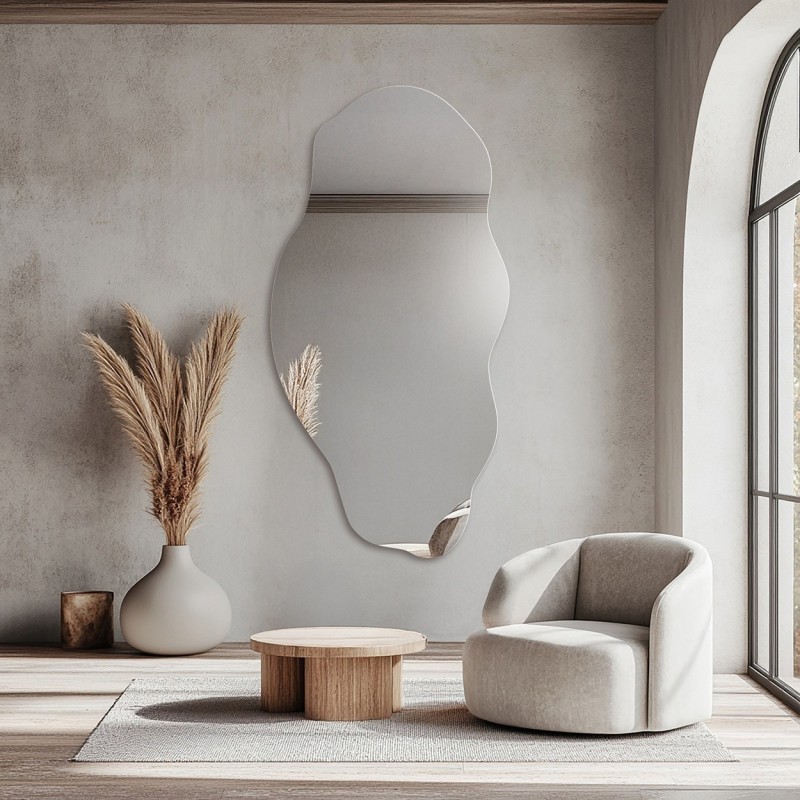 Miroir décoratif de forme organique - LOLIT