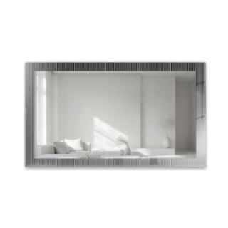 Miroir rectangulaire décoratif sur verre ornemental Visiosun Classic – LUXORA CLARITY