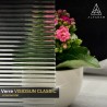 Miroir rond décoratif sur verre ornemental Visiosun Classic – LUXORA GLIMMER