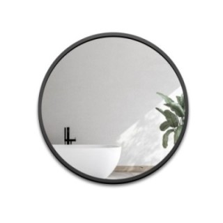 Miroir rond avec cadre en mdf noir mat - OTTO - couleur du cadre au choix
