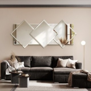 Miroir biseauté décoratif - OXANA