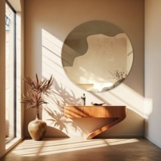 Miroir décoratif planétaire rond - ASTRALIS