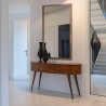 Miroir avec cadre en bois brun – 4505001 Miroir avec cadre en bois brun – 4505001