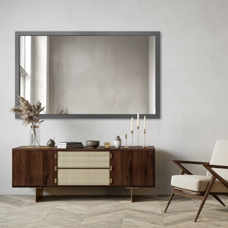Miroir avec cadre en bois – 6901 – couleur du cadre au choix