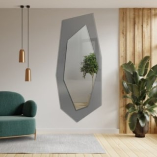 Miroir décoratif sur antisol graphite - RADIANT