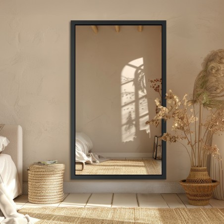 Miroir avec cadre en bois – 6901 – couleur du cadre au choix