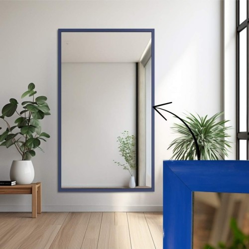Miroir avec cadre en bois – 4008 – couleur du cadre au choix