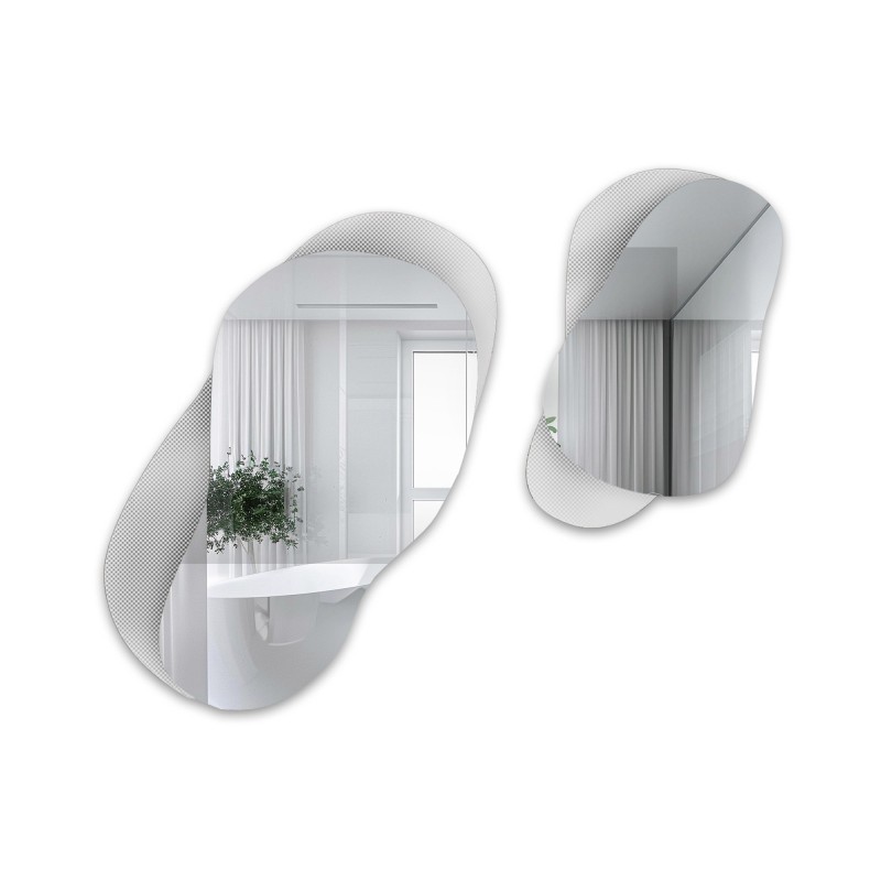 Miroirs décoratifs sur verre ornemental Master Point – LUXORA GRAVELO