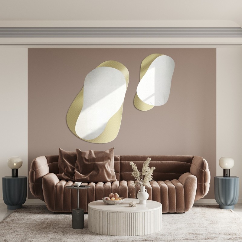 Miroirs décoratifs sur verre ornemental Master Point – LUXORA GRAVELO