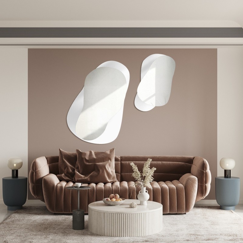 Miroirs décoratifs sur verre ornemental Master Point – LUXORA GRAVELO