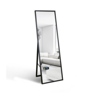 Miroir sur pied pour dressing dans un cadre en bois fin - 3005 - couleur du cadre au choix
