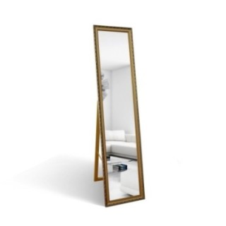 Miroir sur pied dans un cadre en bois décoratif - 4001 - couleur du cadre au choix