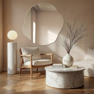 Miroir décoratif de forme organique - CYRKON