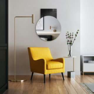 Miroir rond décoratif - DENAR