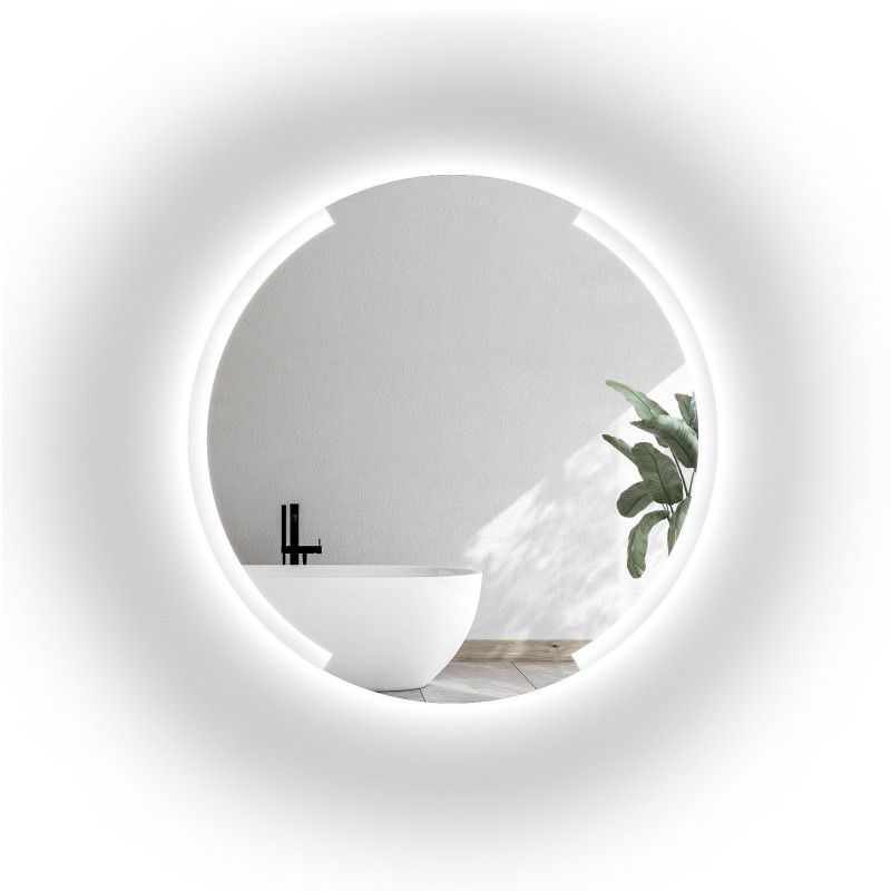 Miroir de salle de bains avec éclairage ELIF LED I