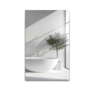 Grand miroir rectangulaire pour la salle de bains - AGIS