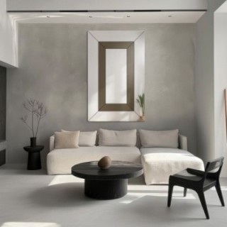 Miroir décoratif glamour bicolore - INES