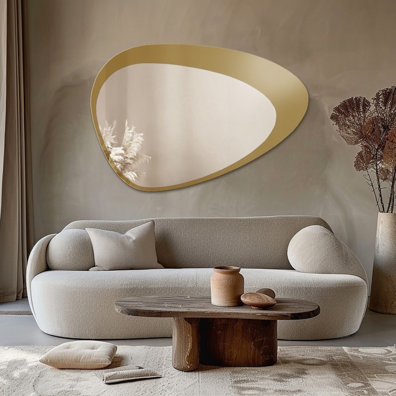 Panneau bicolore en miroir organique - KALCYT