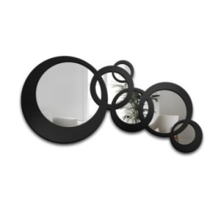 Miroir décoratif dans un cadre en mdf - MILO - couleur du cadre au choix