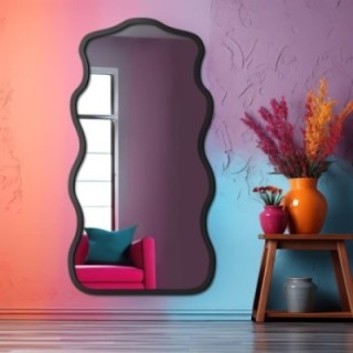 Miroir irrégulier encadré - BLOBS NEXUS