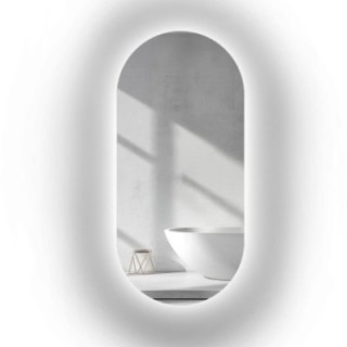 Miroir ovale avec éclairage - NIKO LED