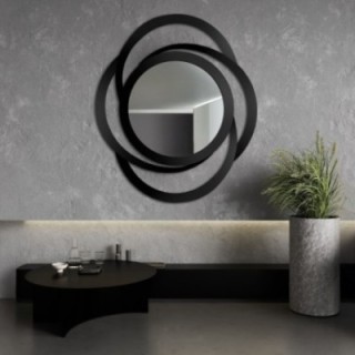 Miroir décoratif pour coiffeuse dans un cadre en mdf - ARIA - couleur du cadre au choix