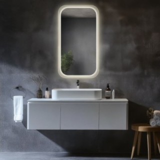 Miroir de salle de bain avec éclairage - PAOLO LED