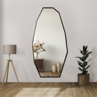 Miroir décoratif avec une forme organique pointue dans un cadre - PIRYT IN A FRAME