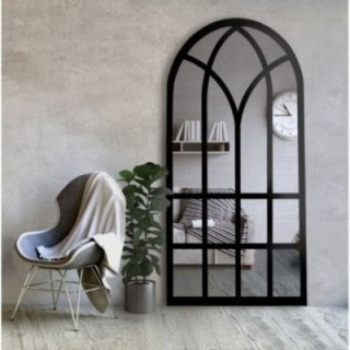 Miroir de fenêtre de grenier avec montants en MDF - CADRE - couleur du cadre au choix