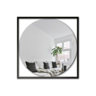 Miroir rond dans un cadre doré - RENA - couleur du cadre au choix