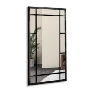 Miroir Loft avec meneaux - SET - couleur du cadre au choix