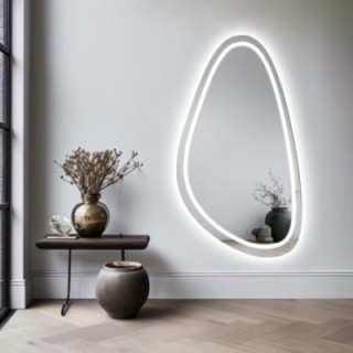 Miroir de forme irrégulière avec éclairage - SYDERYT LED II