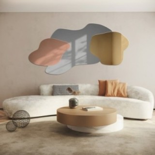 Miroir tricolore irrégulier - TRIPLA