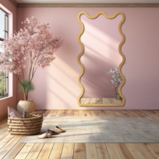 Miroir irrégulier dans un cadre en mdf - BLOBS TWIST