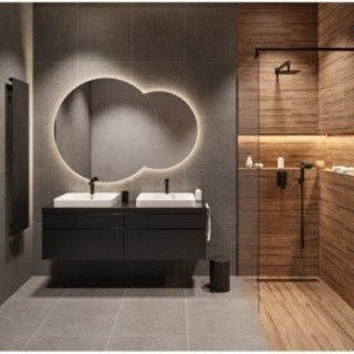 Set de miroirs de salle de bain avec éclairage - UNIVERSE LED