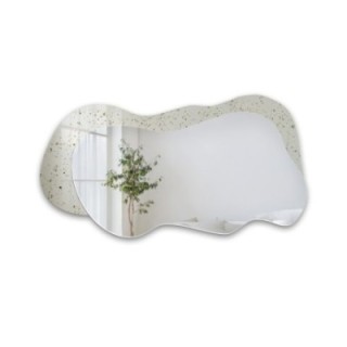 Miroir irrégulier sur miroir vieilli - VELOCE