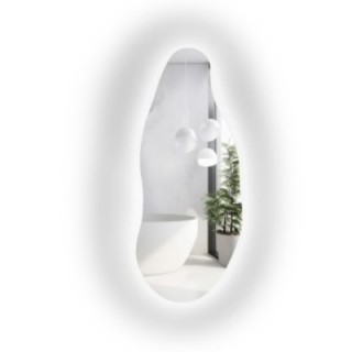 Miroir décoratif avec forme organique et éclairage - BARYT LED