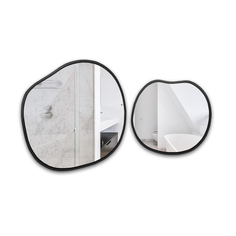 Jeu de miroirs organiques dans un cadre - SODALIT IN A FRAME