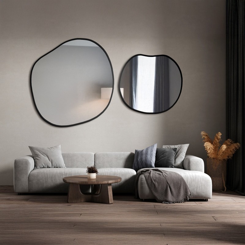 Jeu de miroirs organiques dans un cadre - SODALIT IN A FRAME