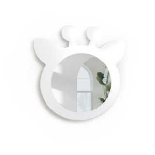 Miroir mural décoratif enfant dans un cadre en mdf - GIRAFE