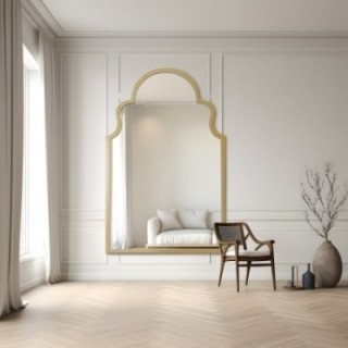 Miroir mural rétro avec cadre - BLISS