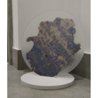 Miroir rond décoratif sur pied - BLUMI OLD