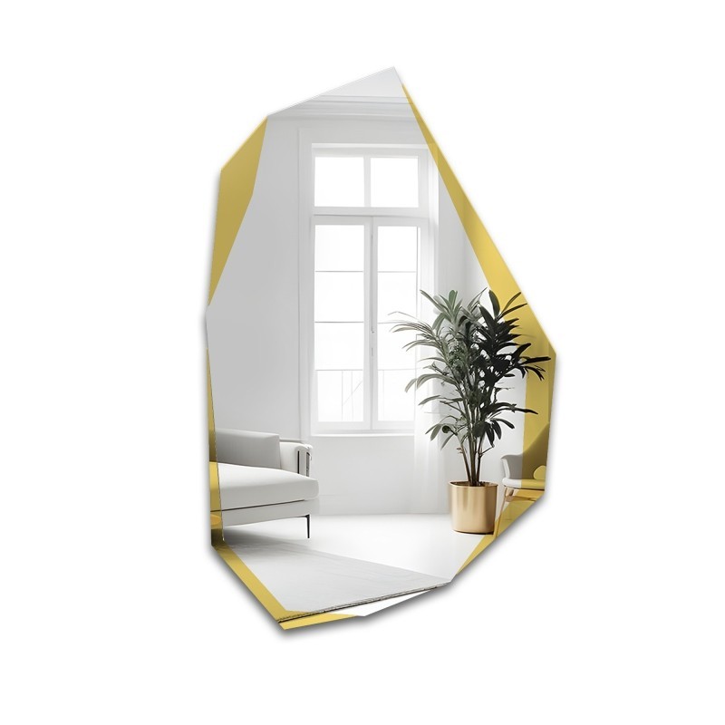 Miroir décoratif aux formes organiques acérées - CELESTIAL