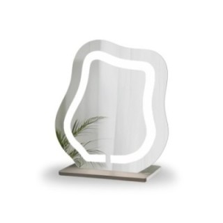 Miroir cosmétique avec éclairage sablé - FLOW LED PETITE