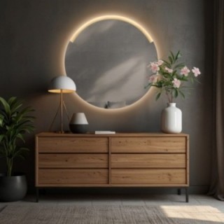 Miroir de salle de bains avec éclairage ELIF LED II