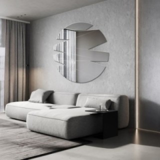 Miroir rond décoratif - ZOJA